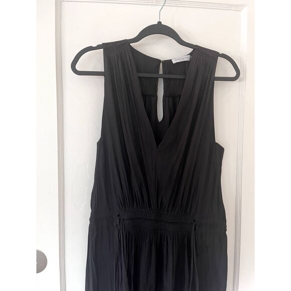 Womens Ramy Brook Black Hayley Drawstring Dress Tassel Beach Swim Size Large - Picture 6 of 7